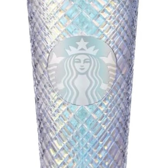Starbucks Holiday 2022 Limited White Iridescent Jewel 24 oz - Picture 10 of 10